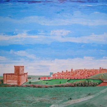 绘画 标题为“AREVALO,_CIUDAD_DEL…” 由Germanrrubio, 原创艺术品