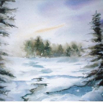 제목이 "sapins"인 미술작품 Mickael Thébault로, 원작