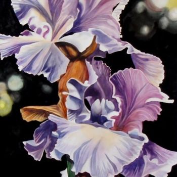 "Lavender Dance" başlıklı Tablo Lelia tarafından, Orijinal sanat, Petrol