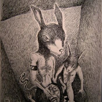 "Salo" başlıklı Resim Patrick Jannin tarafından, Orijinal sanat, Diğer