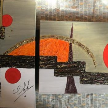 Painting titled "L'arche" by Roger Chastel, Original Artwork