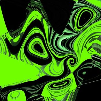 Arts numériques intitulée "GREEN" par Catherine Lesueur (C.Lesueur), Œuvre d'art originale
