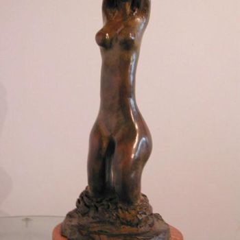 Sculpture titled "apparition" by Laydev, Original Artwork, Bronze