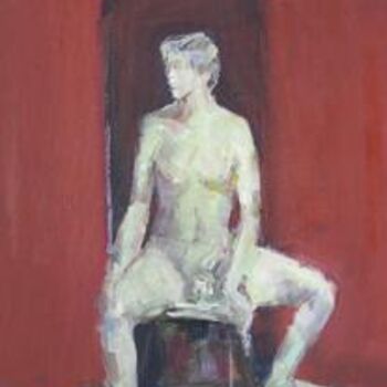 Painting titled "ALDIS" by Jacques Clément, Original Artwork