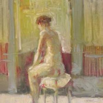 Painting titled "RAMIE" by Jacques Clément, Original Artwork