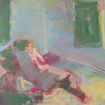 Painting titled "ROSEI" by Jacques Clément, Original Artwork