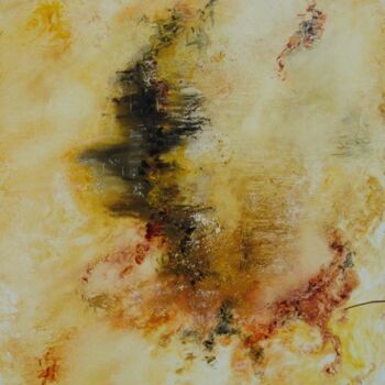 Pittura intitolato "frôlement troublant" da Elisa Cook Benbassat Bassat, Opera d'arte originale, Olio