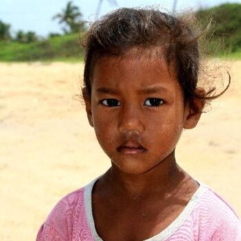 Photography titled "bambina di Goa" by Gian Piero Trucco, Original Artwork