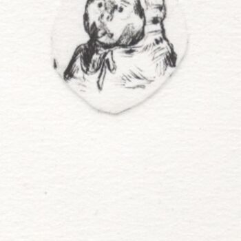 Dessin intitulée "Léo." par Frhégo, Œuvre d'art originale, Autre