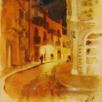Painting titled "Cartagena de Indias" by Aa Juan Lleras, Original Artwork, Oil