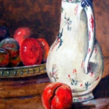 Ζωγραφική με τίτλο "Hommage à Chardin" από Alan Embrée Osler, Αυθεντικά έργα τέχνης, Λάδι