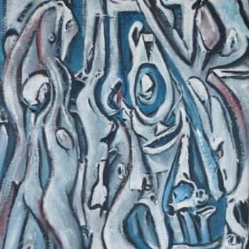 Painting titled "Free-Styler" by Leonardus Aarts, Original Artwork