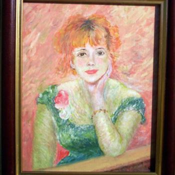 Peinture intitulée "Hommage à Renoir" par Alan Embrée Osler, Œuvre d'art originale, Huile