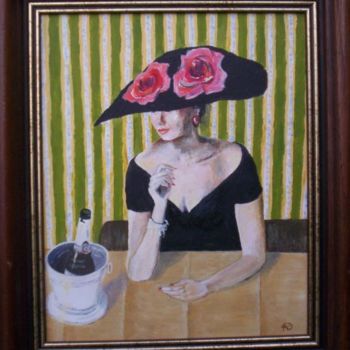 Peinture intitulée "Ladies won't wait" par Alan Embrée Osler, Œuvre d'art originale, Huile