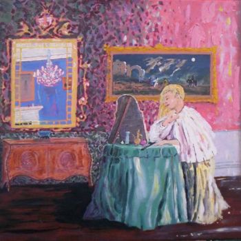 Peinture intitulée "'We must labour to…" par Alan Embrée Osler, Œuvre d'art originale, Huile