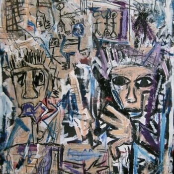 Painting titled "Chaos" by Unknown Artist, Original Artwork