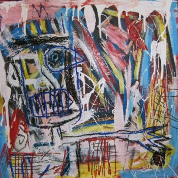 Painting titled "Colour assault" by Unknown Artist, Original Artwork