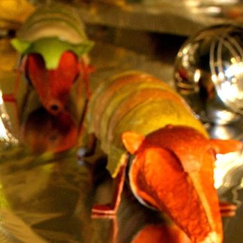 Artes digitais intitulada "0095_1 Armadillo da…" por Norbert Fleischer, Obras de arte originais