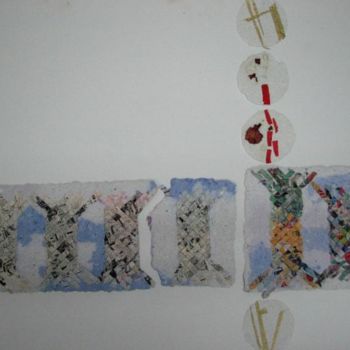 Textile Art titled "Germination II" by Lyria, Original Artwork