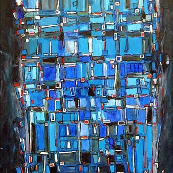 Painting titled "Akhnaten 2" by Jose Carlos Sarmento, Original Artwork