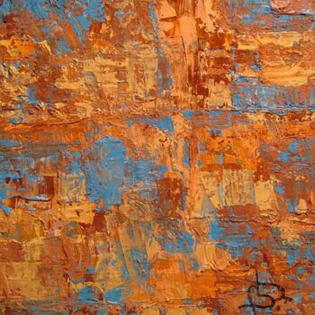Painting titled "sans titre 3" by Bruno Dumont, Original Artwork, Oil
