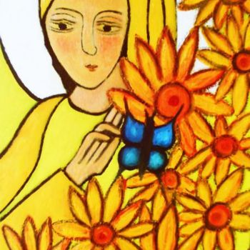 「La Virgen de Giraso…」というタイトルの絵画 Georg Kiehnによって, オリジナルのアートワーク