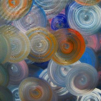 Pintura intitulada ""Espirais da vida..…" por Maria Teresa Duarte, Obras de arte originais