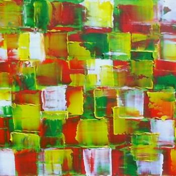 Painting titled "Rubik’s cube II" by F, Original Artwork