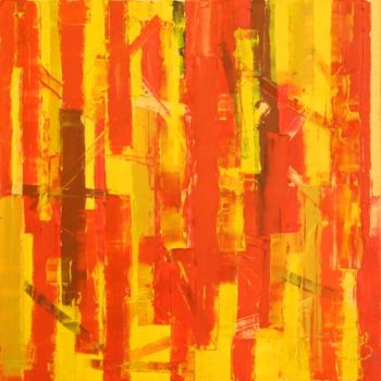 Pittura intitolato "ice - I thought it…" da F, Opera d'arte originale