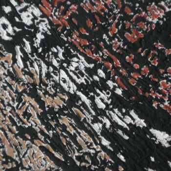 Peinture intitulée "Relief" par H . Mortazavi, Œuvre d'art originale, Huile
