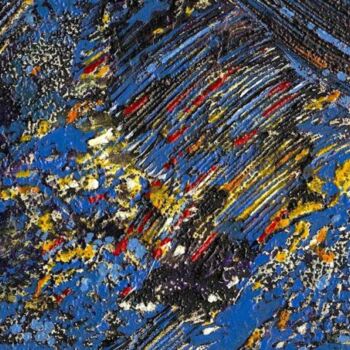 Peinture intitulée "CONDAMNE" par H . Mortazavi, Œuvre d'art originale, Huile