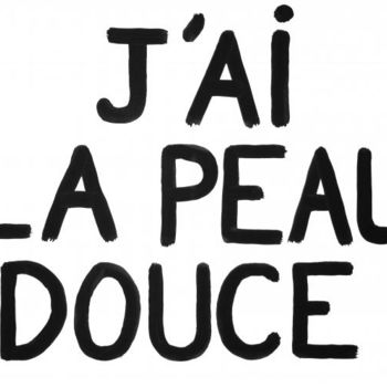 Painting titled "PEAU" by Toytoy, Original Artwork