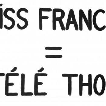 Painting titled "MISS FRANCE" by Toytoy, Original Artwork