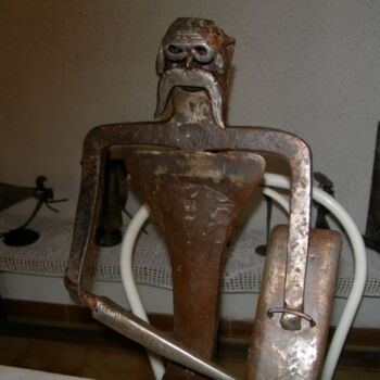 Sculpture intitulée "VERCINGETORIX" par Gerard Lami, Œuvre d'art originale, Métaux