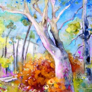 Peinture intitulée "Tarbes 02" par Miki De Goodaboom, Œuvre d'art originale, Huile