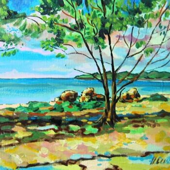 Painting titled "Танзания, г. Дар-эс…" by Nina Silaeva, Original Artwork