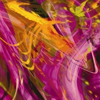 Digital Arts titled "Rhythms of Spring #…" by Ken Grzesik, Original Artwork, Digital Painting
