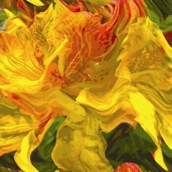 Digital Arts titled "Rhythms of Spring #…" by Ken Grzesik, Original Artwork, Digital Painting