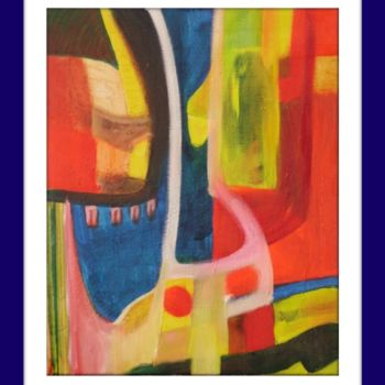 Painting titled "Carnaval de Venise" by Marcel Gris, Original Artwork, Oil