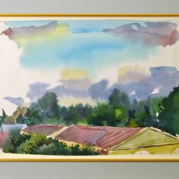 Painting titled "kronshtadt, russia" by Alexey Kriventsov, Original Artwork