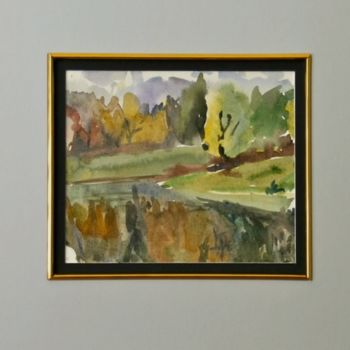 Painting titled "The Pavlosk park, R…" by Alexey Kriventsov, Original Artwork