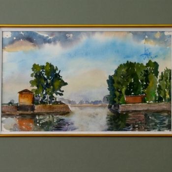 Painting titled "kronshtadt, russia" by Alexey Kriventsov, Original Artwork