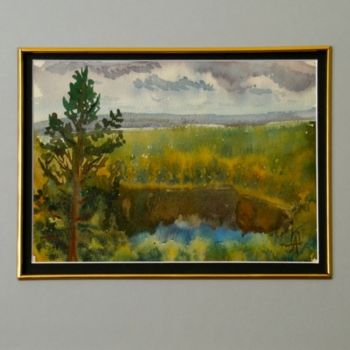 Ζωγραφική με τίτλο "kareliya" από Alexey Kriventsov, Αυθεντικά έργα τέχνης