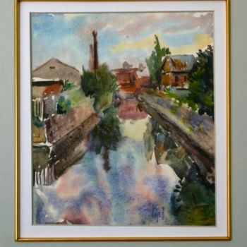 Painting titled "kronshtadt, russia" by Alexey Kriventsov, Original Artwork