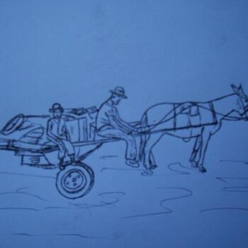 Desenho intitulada "Desnhos_Romeo_Zanch…" por Romeo Zanchett, Obras de arte originais