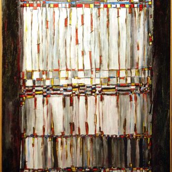 Ζωγραφική με τίτλο "Akhnaten 3" από Jose Carlos Sarmento, Αυθεντικά έργα τέχνης