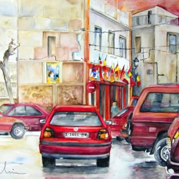 Painting titled "Tarbena Casa Pinet" by Miki De Goodaboom, Original Artwork, Oil