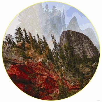 Digital Arts titled "Summer Solstice Wyo…" by Ken Grzesik, Original Artwork, Collages
