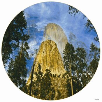 Digital Arts titled "Summer Solstice Wyo…" by Ken Grzesik, Original Artwork, Collages