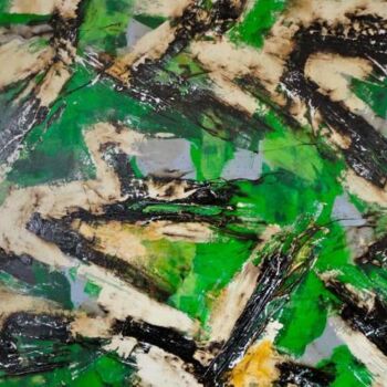 Painting titled "An Out-There Reality" by Sio Montera, Original Artwork, Oil
